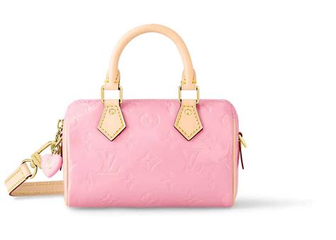 louis vuitton nano speedy mochi pink|nano speedy handbags.